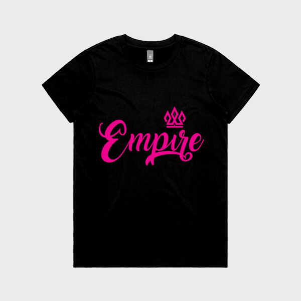 Womens Empire Pink - Maple Tee Thumbnail